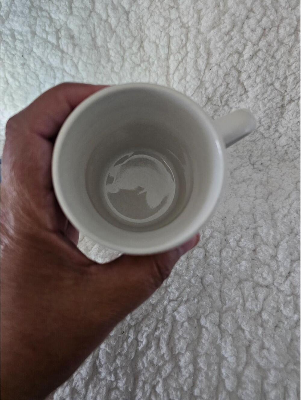 (Set of 2) Vintage Designpac Beautiful Bird Coffee Tea Mug Cup White 4" Ceramic - Picture 13 of 13